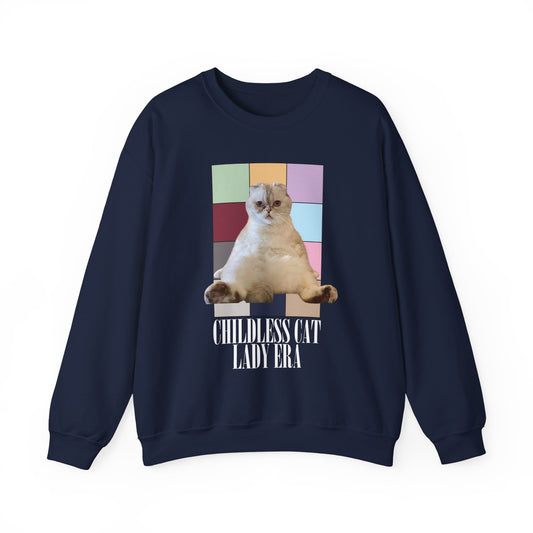 Childless Cat Lady" Taylor Swift-Inspired Sweatshirt | Cozy Unisex Crewneck