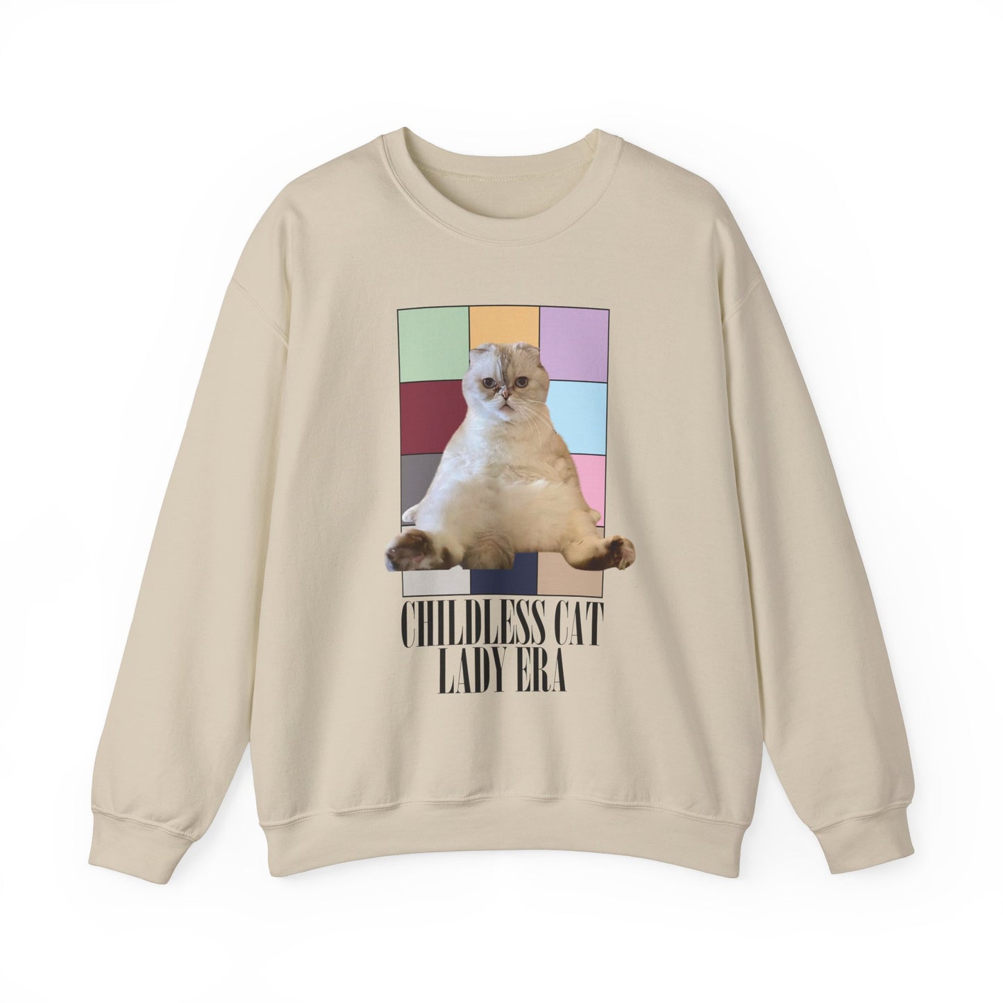 Childless Cat Lady" Taylor Swift-Inspired Sweatshirt | Cozy Unisex Crewneck